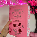 Bíblia de Estudo da Mulher Sábia  | Com Harpa Avivada + Abas | Letras Jumbo