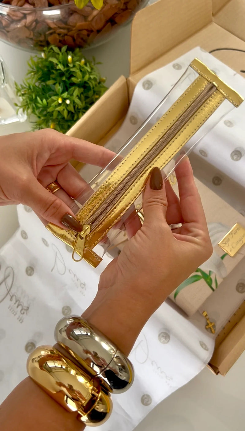 Estojo para bíblia Dourado